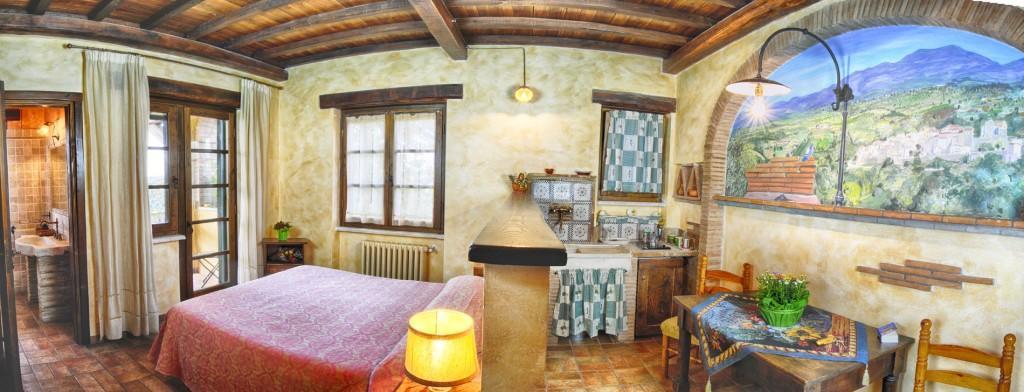 La Vecchia Quercia Bed & Breakfast Selci  Екстериор снимка